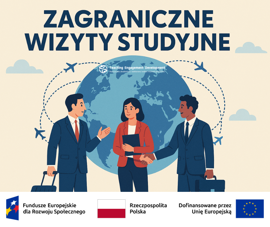 Zagraniczne wizyty studyjne - grafika